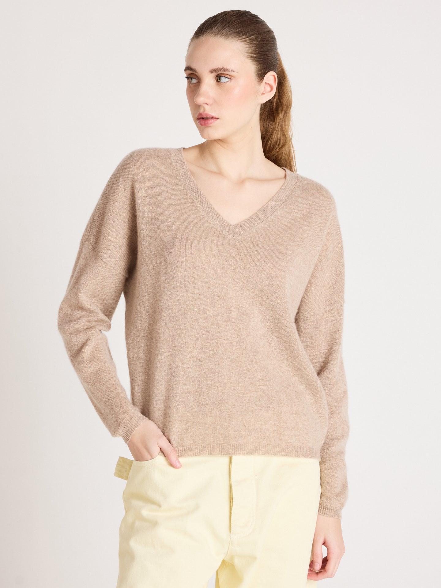 trui alicia - kasjmier - chestnut