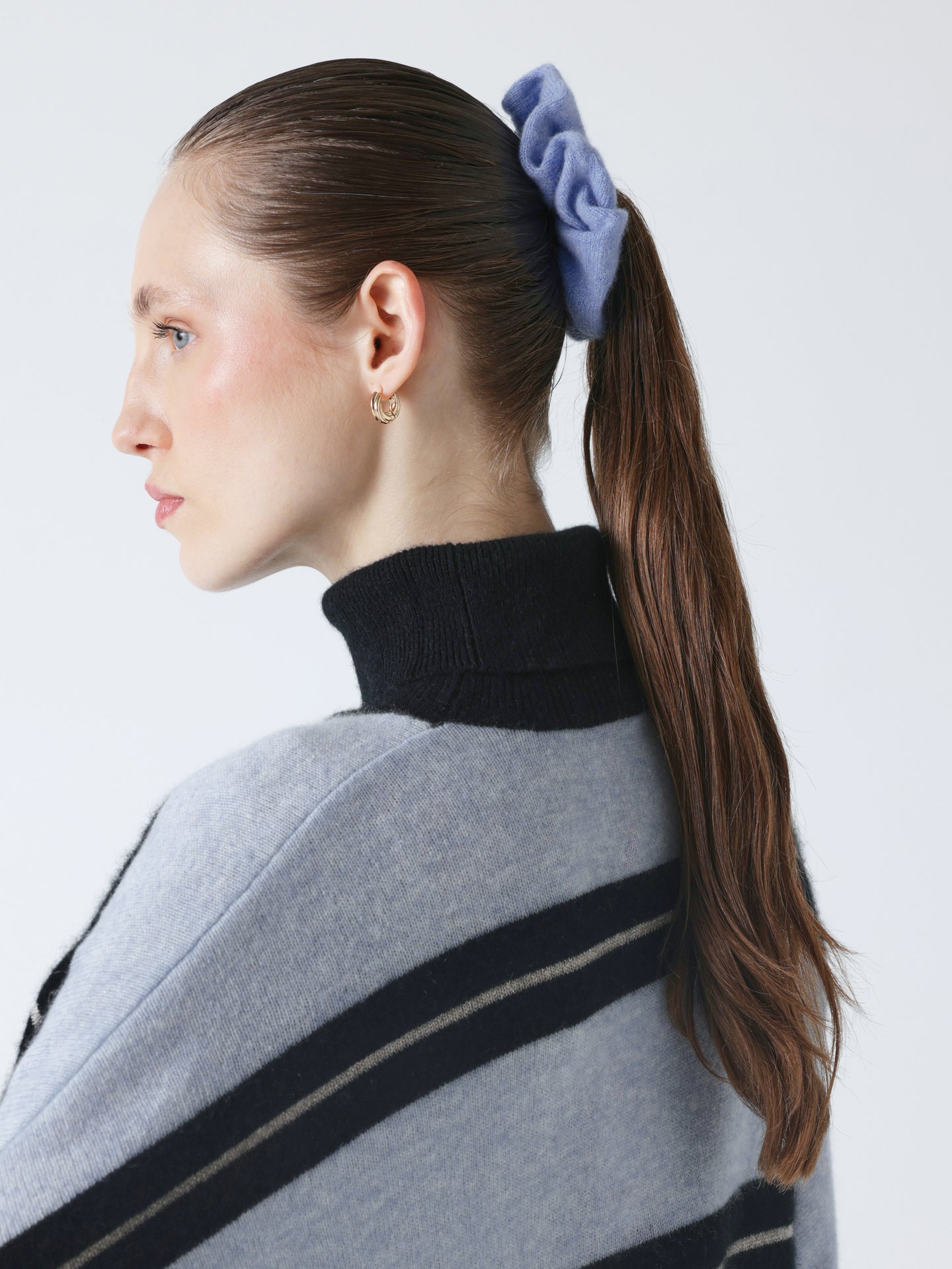 sterenn - Chouchou 100% cachemire - chambray blue