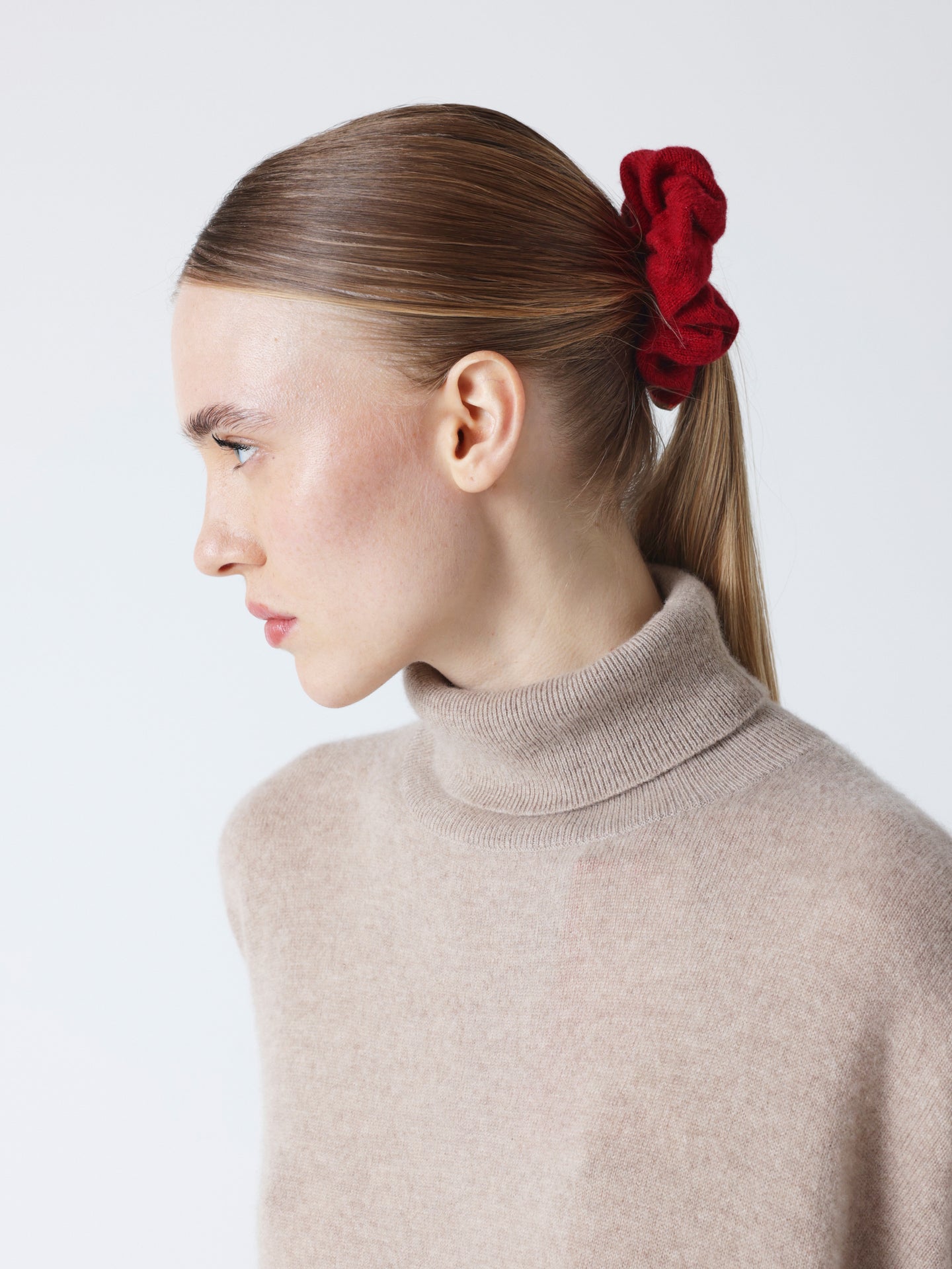 sterenn - Chouchou 100% cachemire - cherry