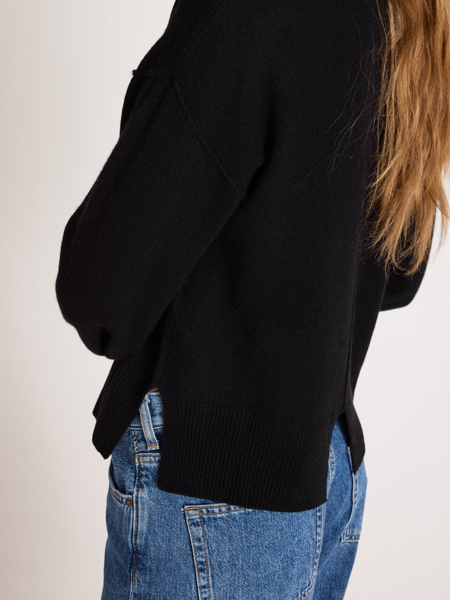 pullover caterina - Kaschmir - black