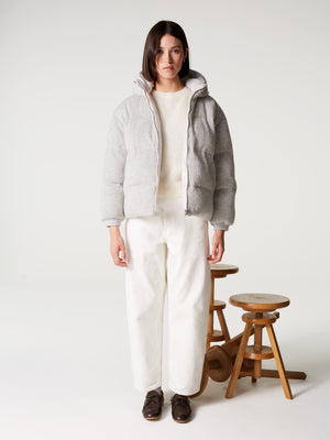 Piumino Eline - heather grey