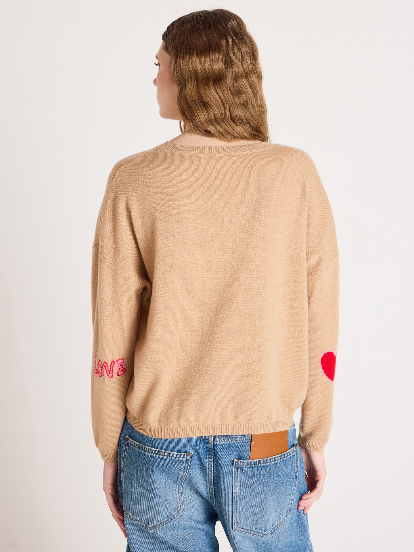 kennedy sweater - cashmere - shell