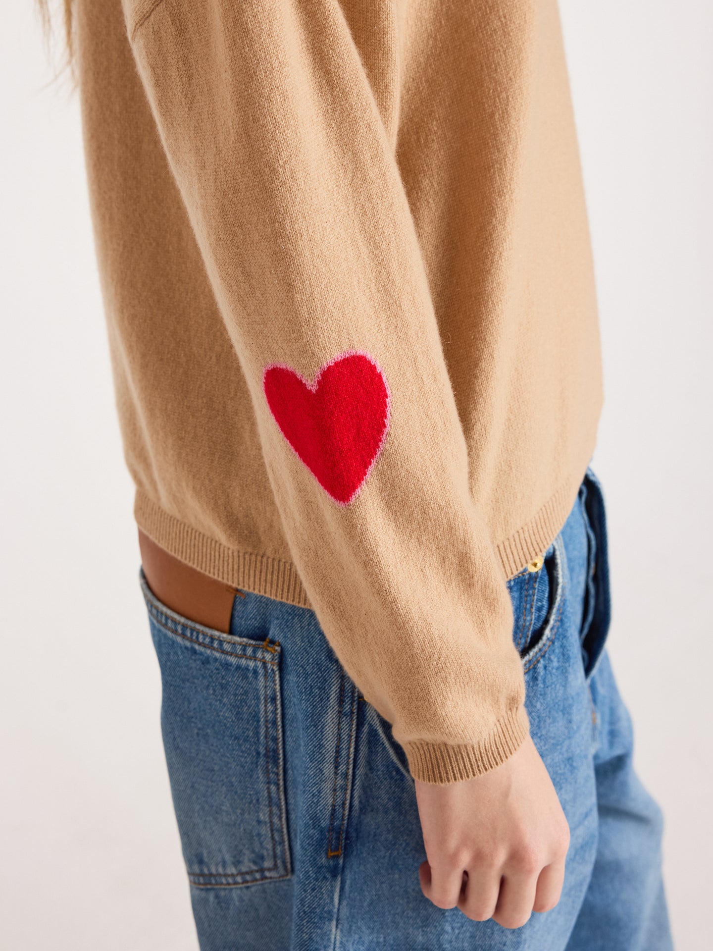 kennedy sweater - cashmere - shell