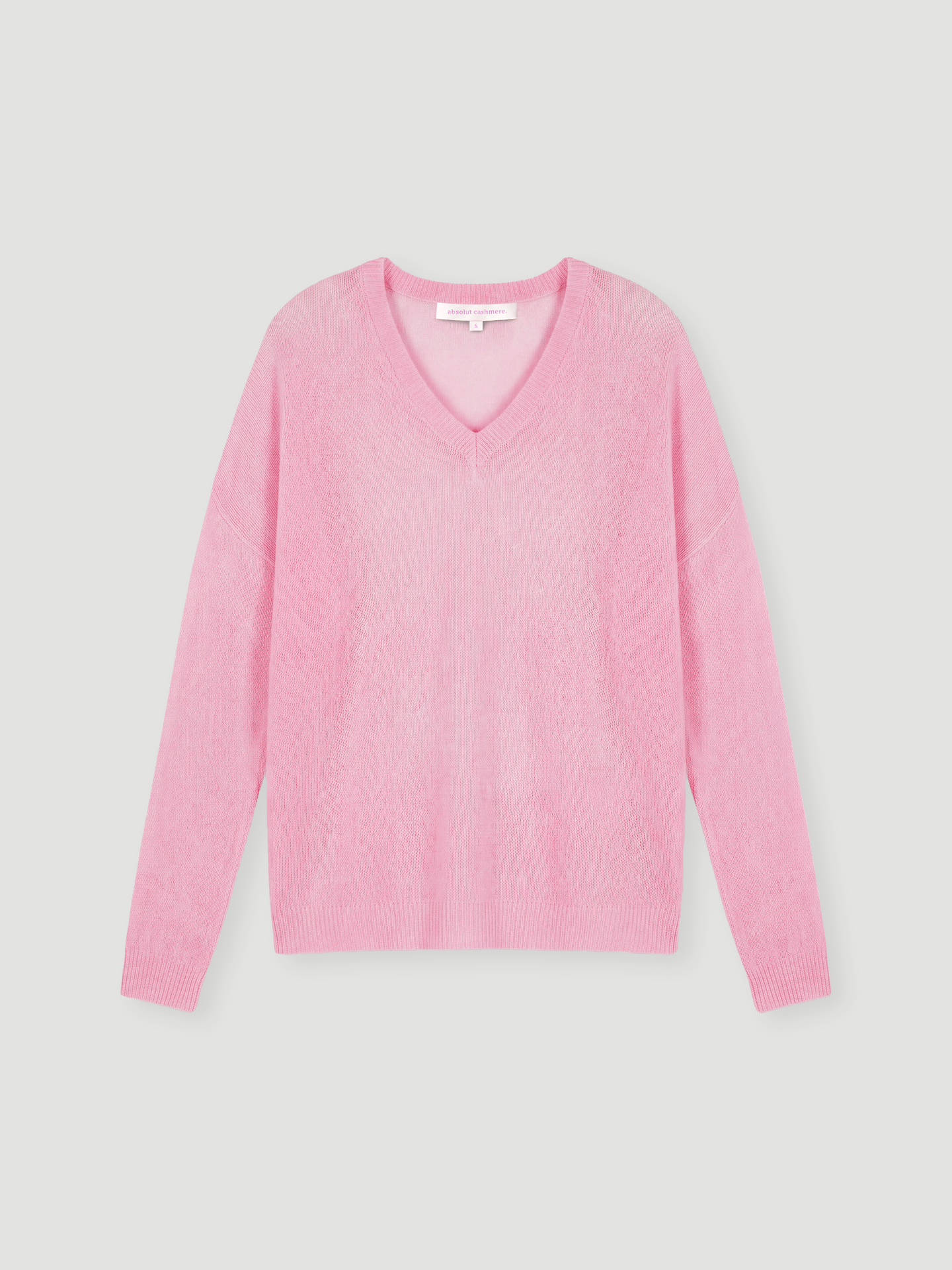 maglione angelica - cashmere leggero - rosa