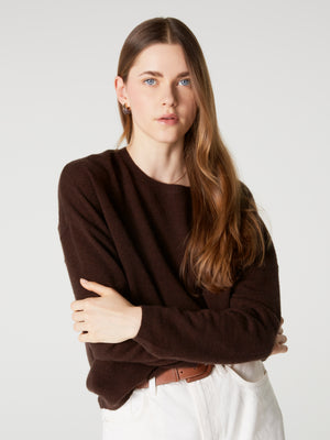 pull kaira - Cachemire - brownie