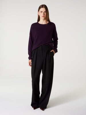 trui kaira - kasjmier - heather plum
