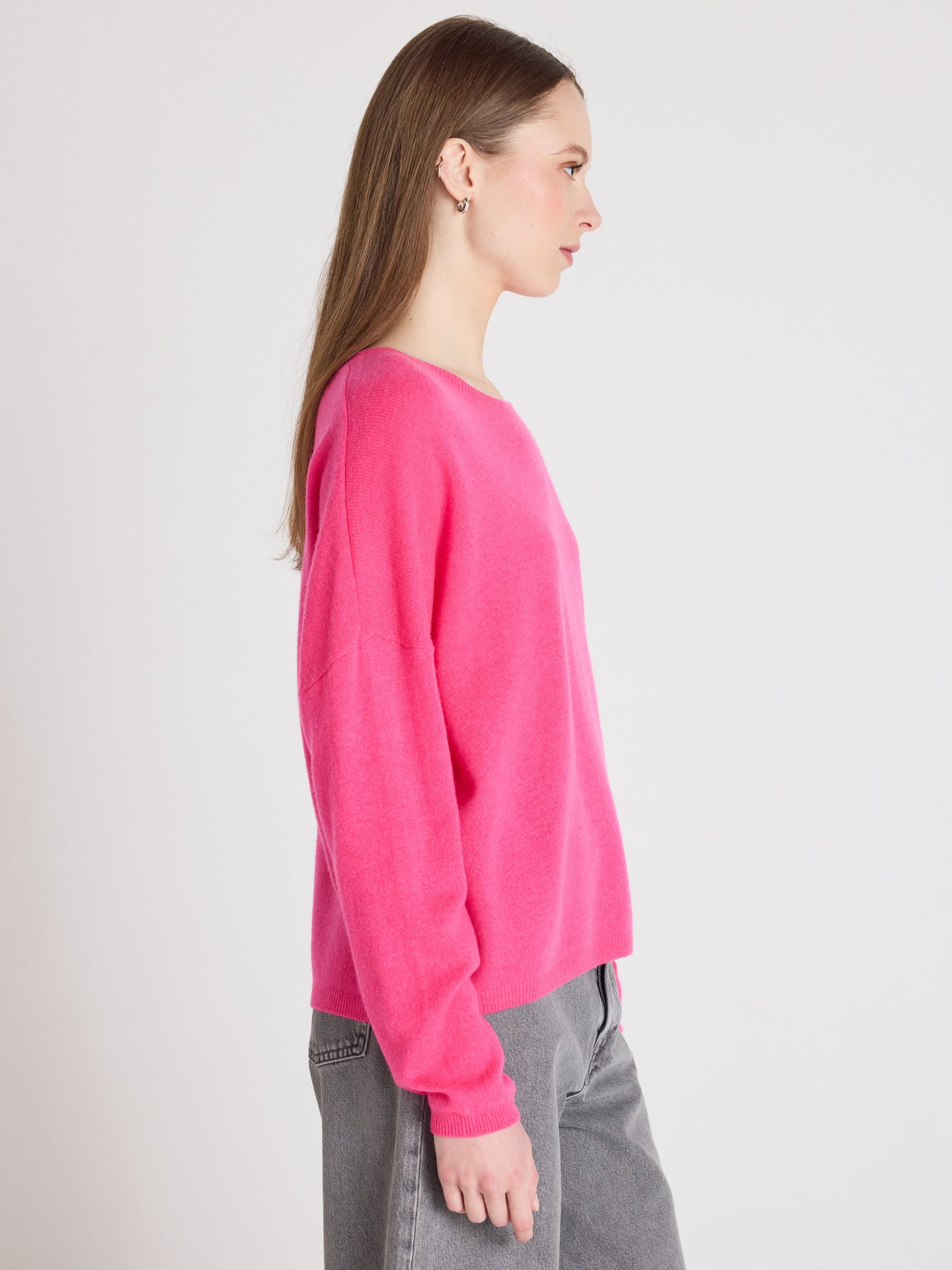 maglione kaira - cashmere - fuchsia