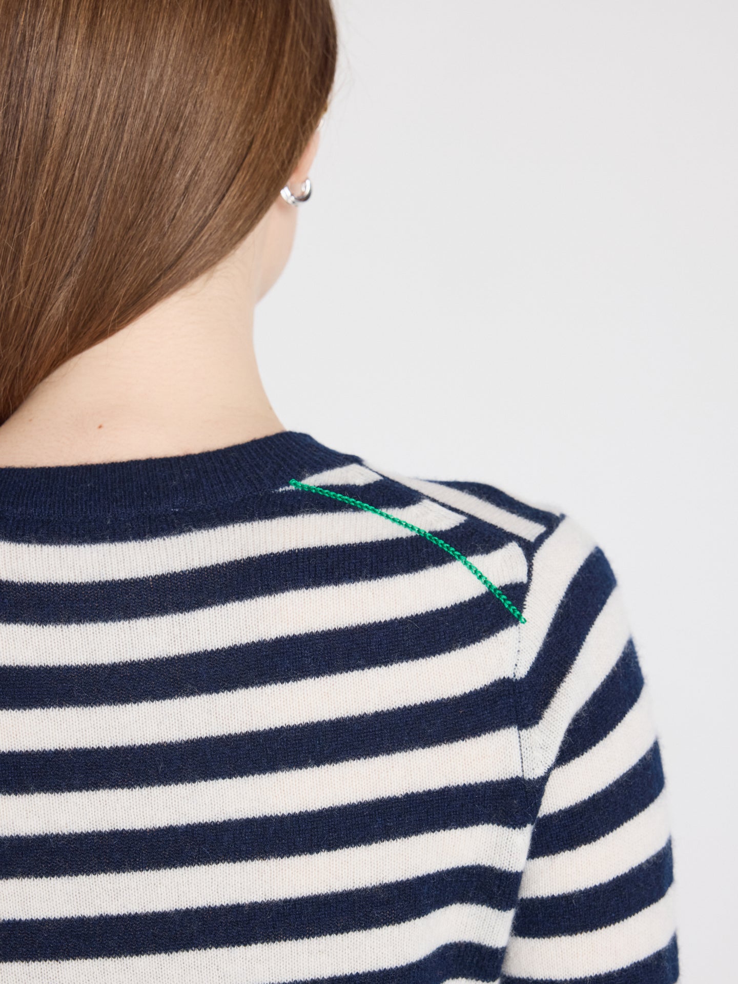 pull marinière marge - cachemire - navy