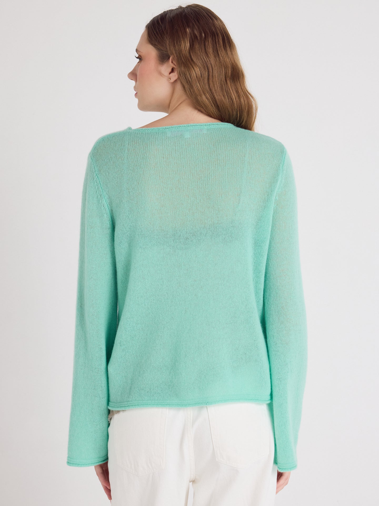 pull maggie - cachemire léger - cactus