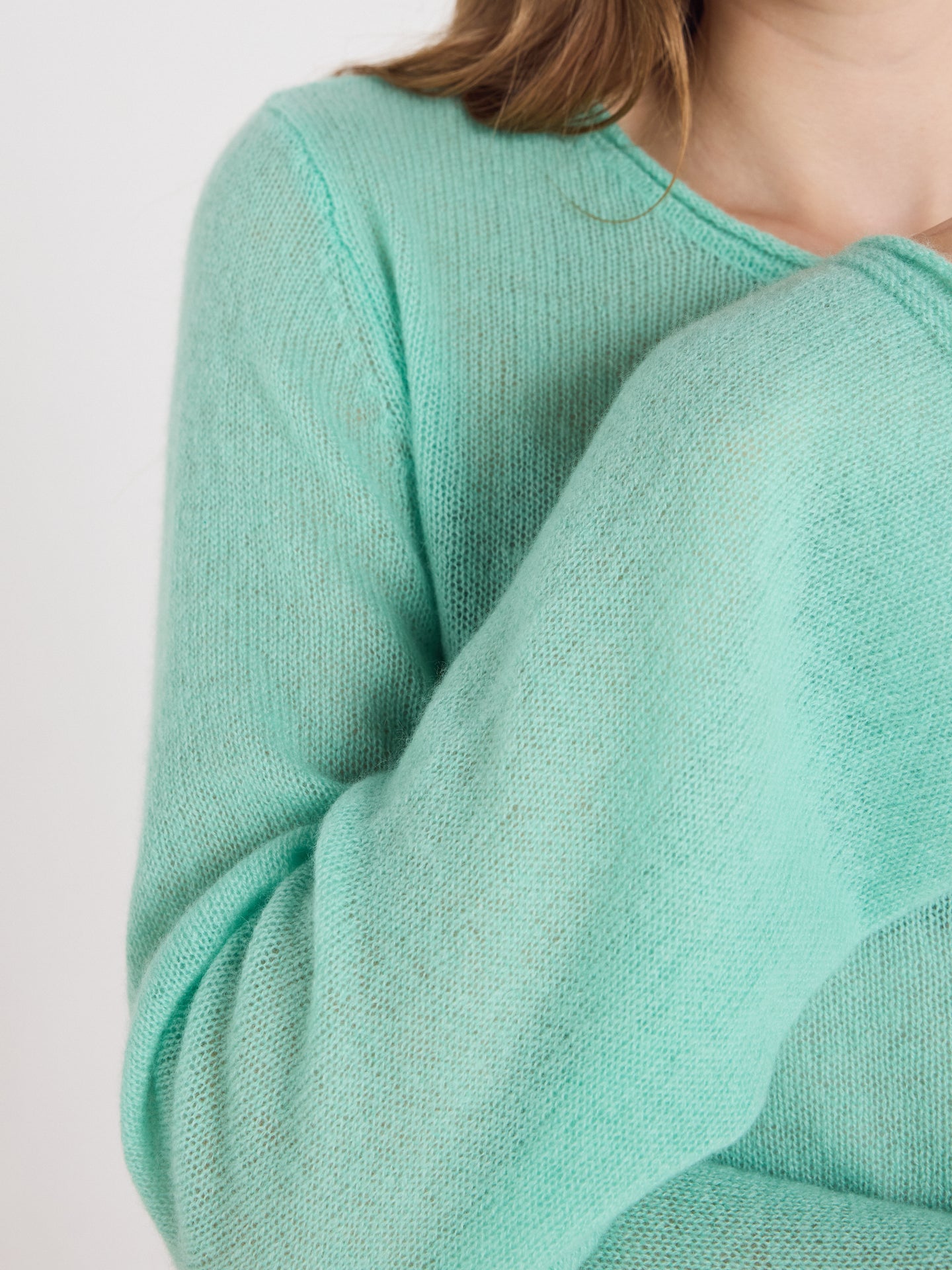 pull maggie - cachemire léger - cactus