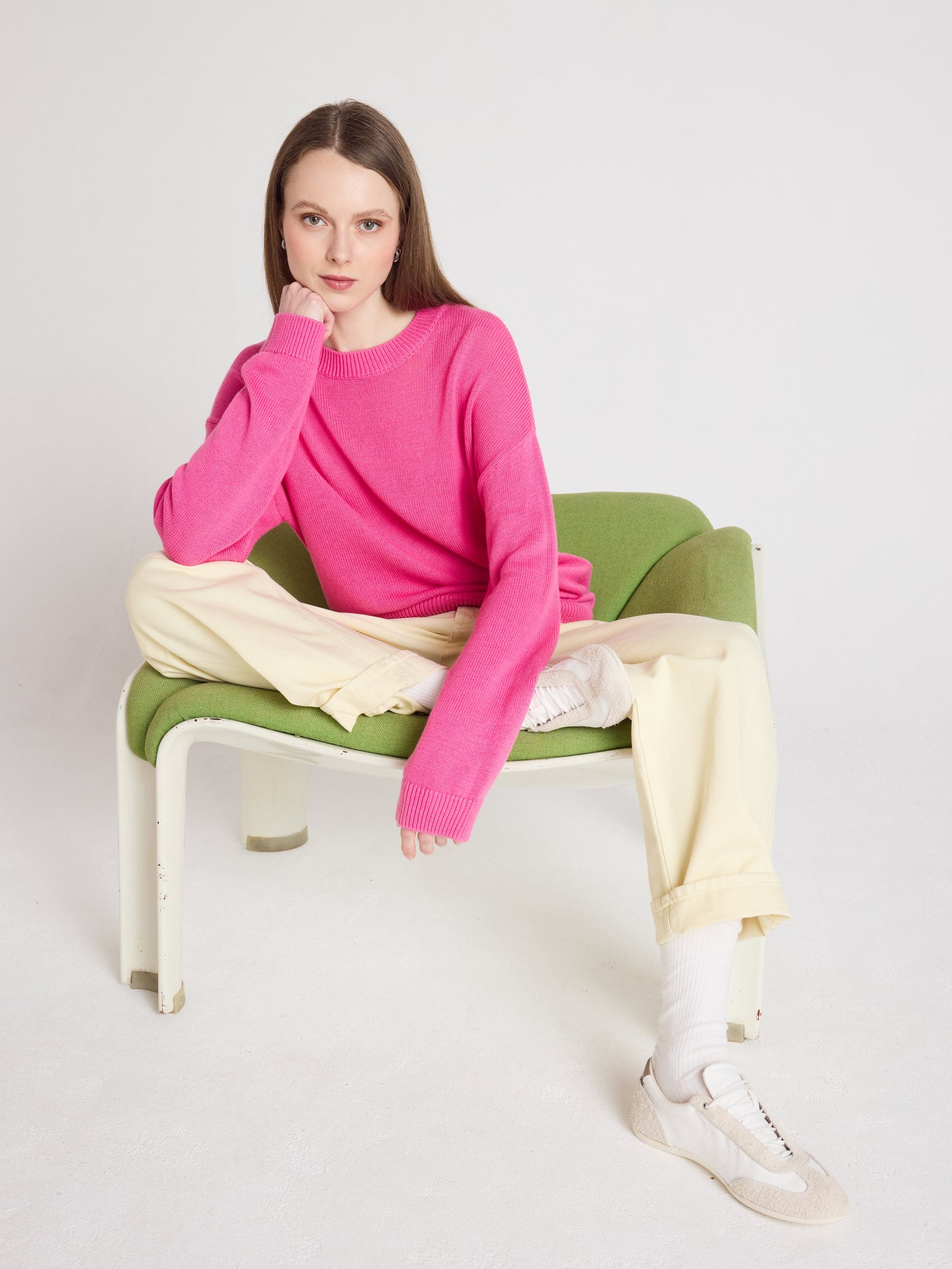 avery - Maglia a girocollo - flamingo pink