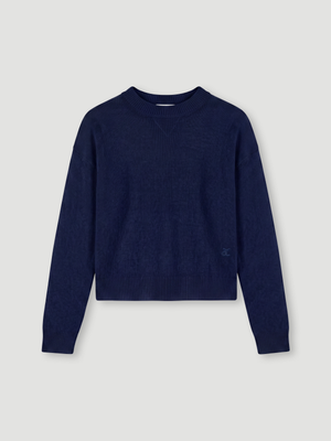 alma jumper - light cashmere - navy