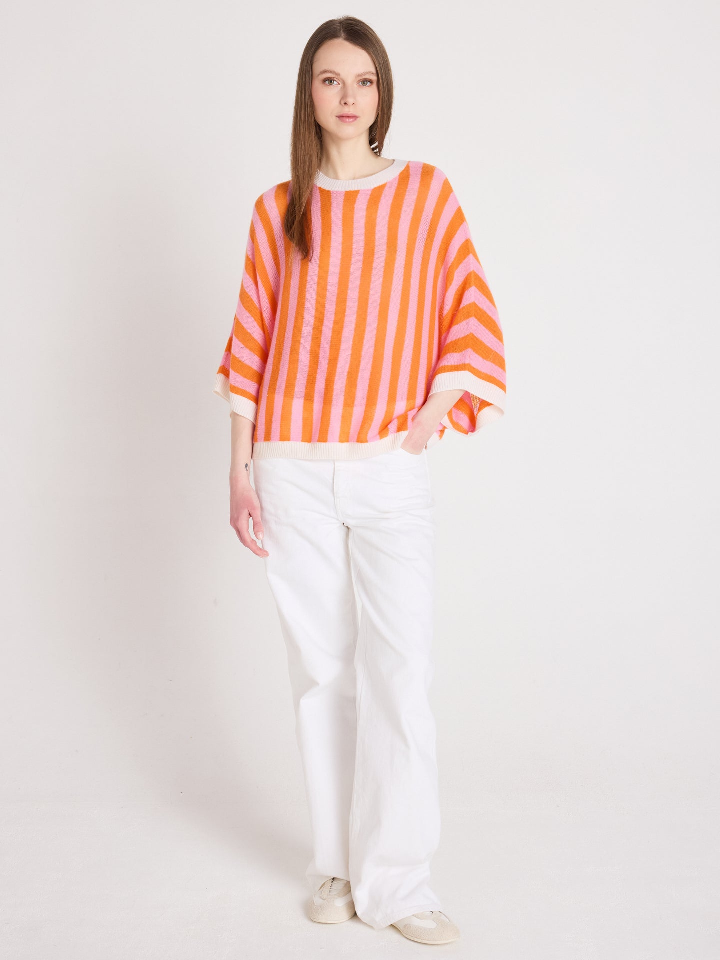 nettie - Pull 100% cachemire - pink