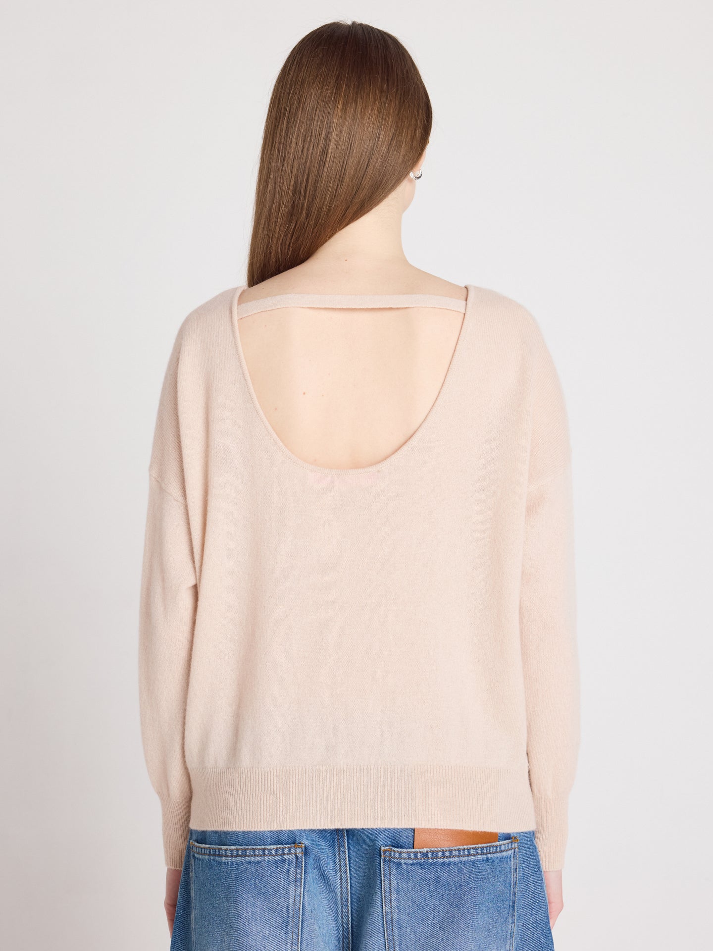 ivy sweater - cashmere - shell