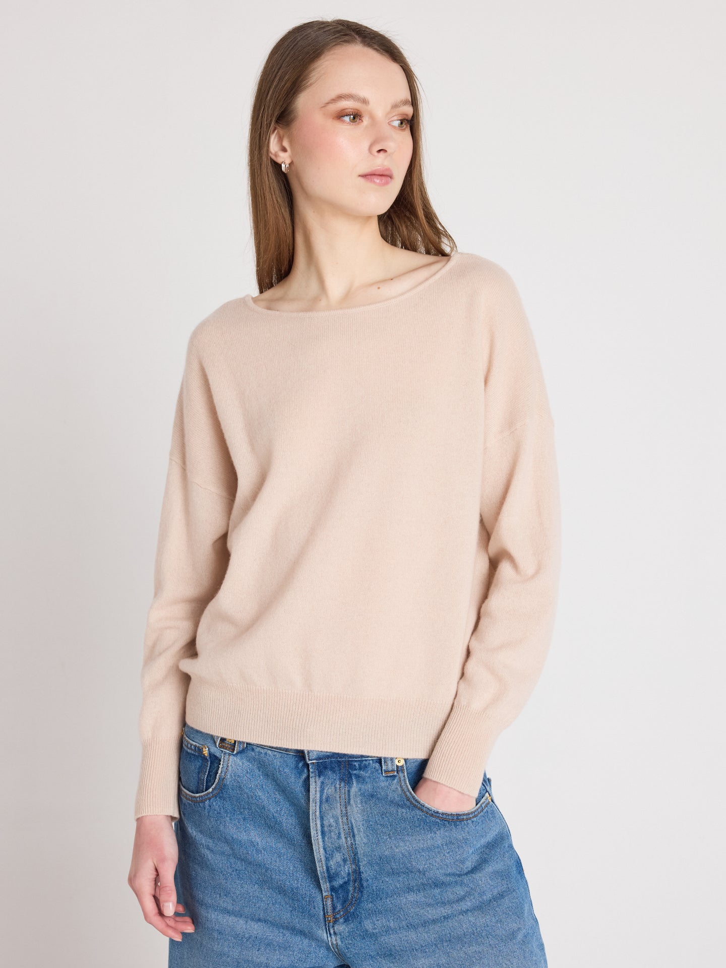 ivy - Neckholderpullover aus Kaschmir - shell