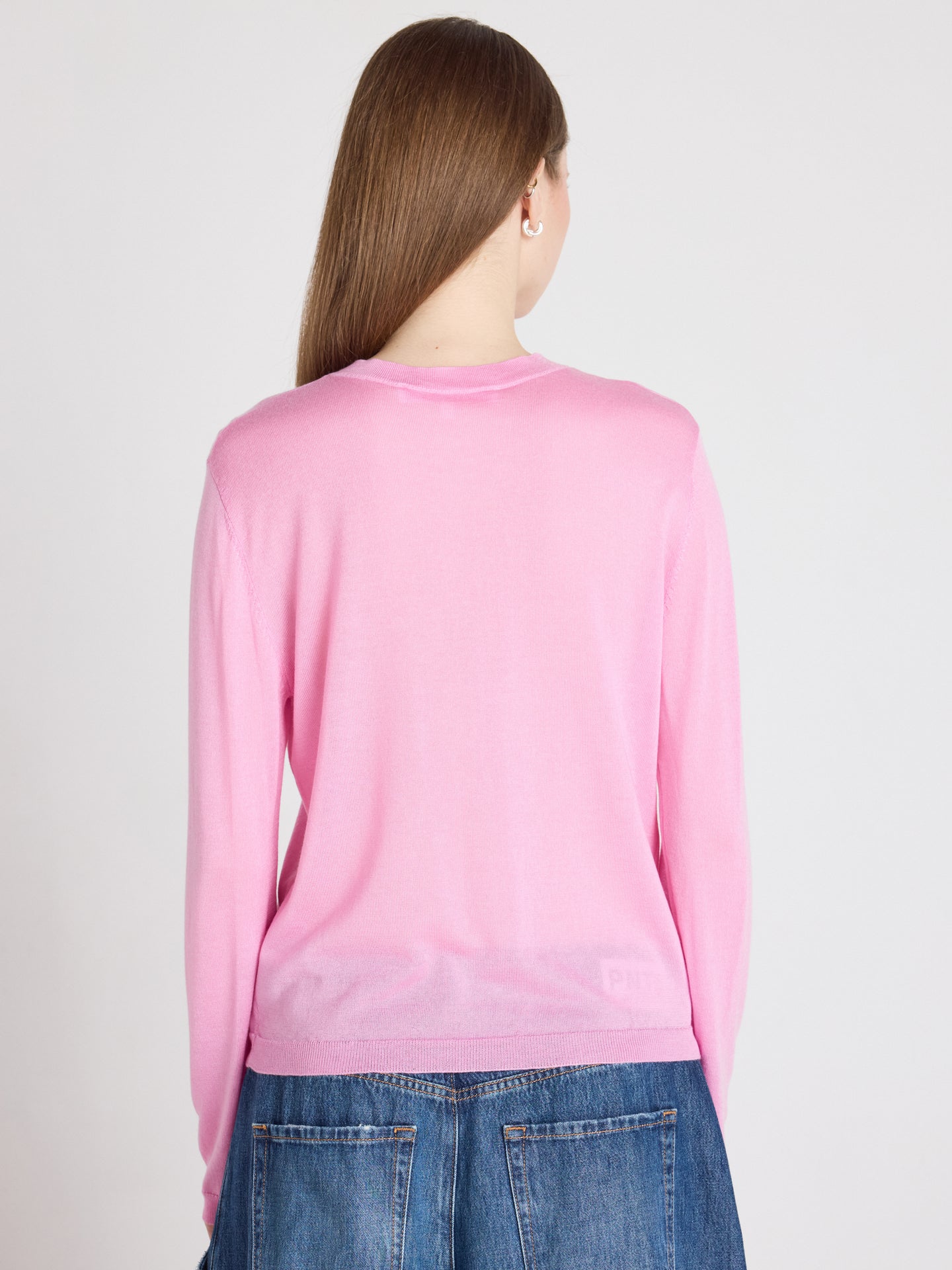 cardigan maddie - lyocell cachemire - dragon fruit