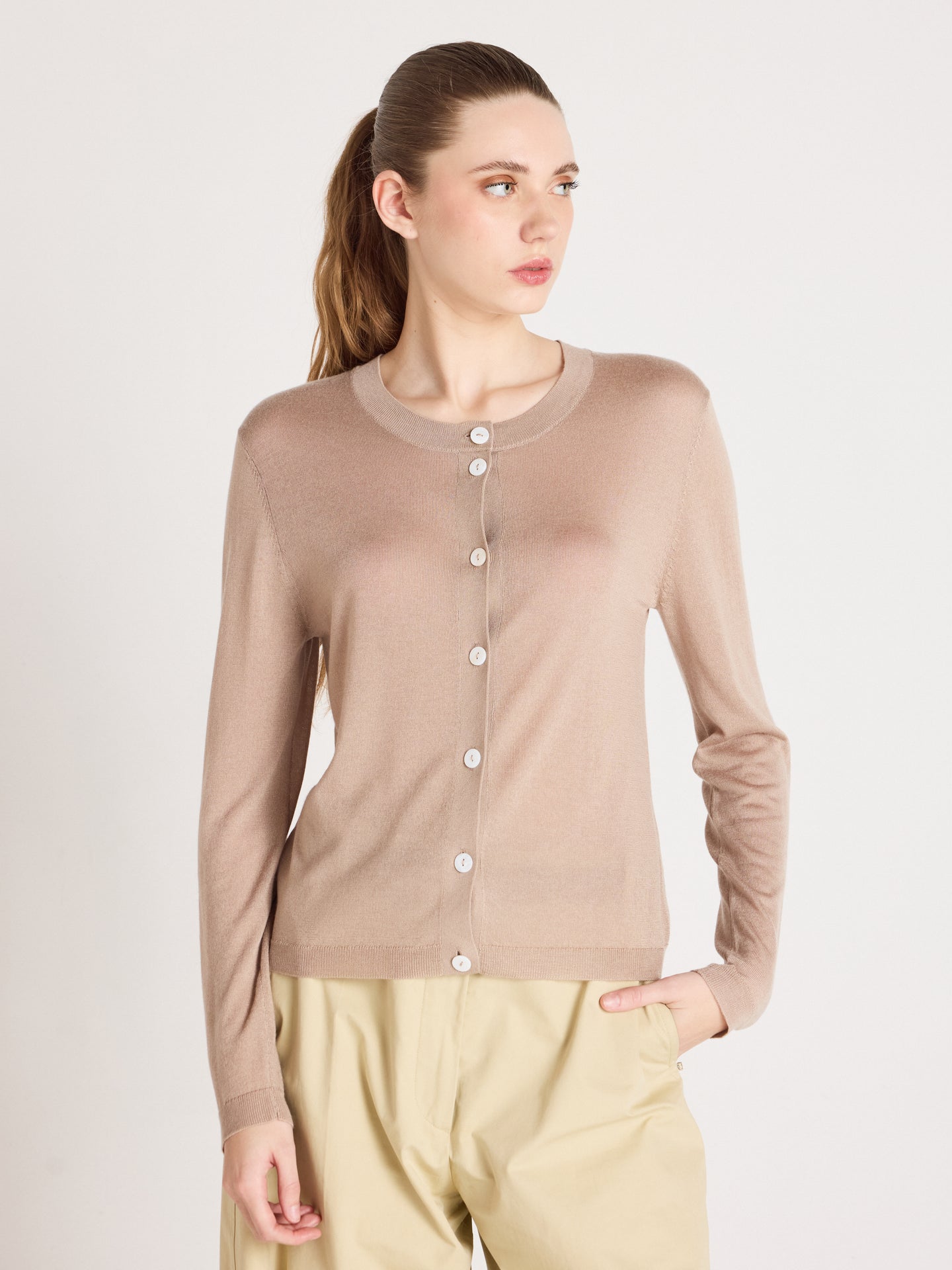 maddie - Cardigan manches longues - earth