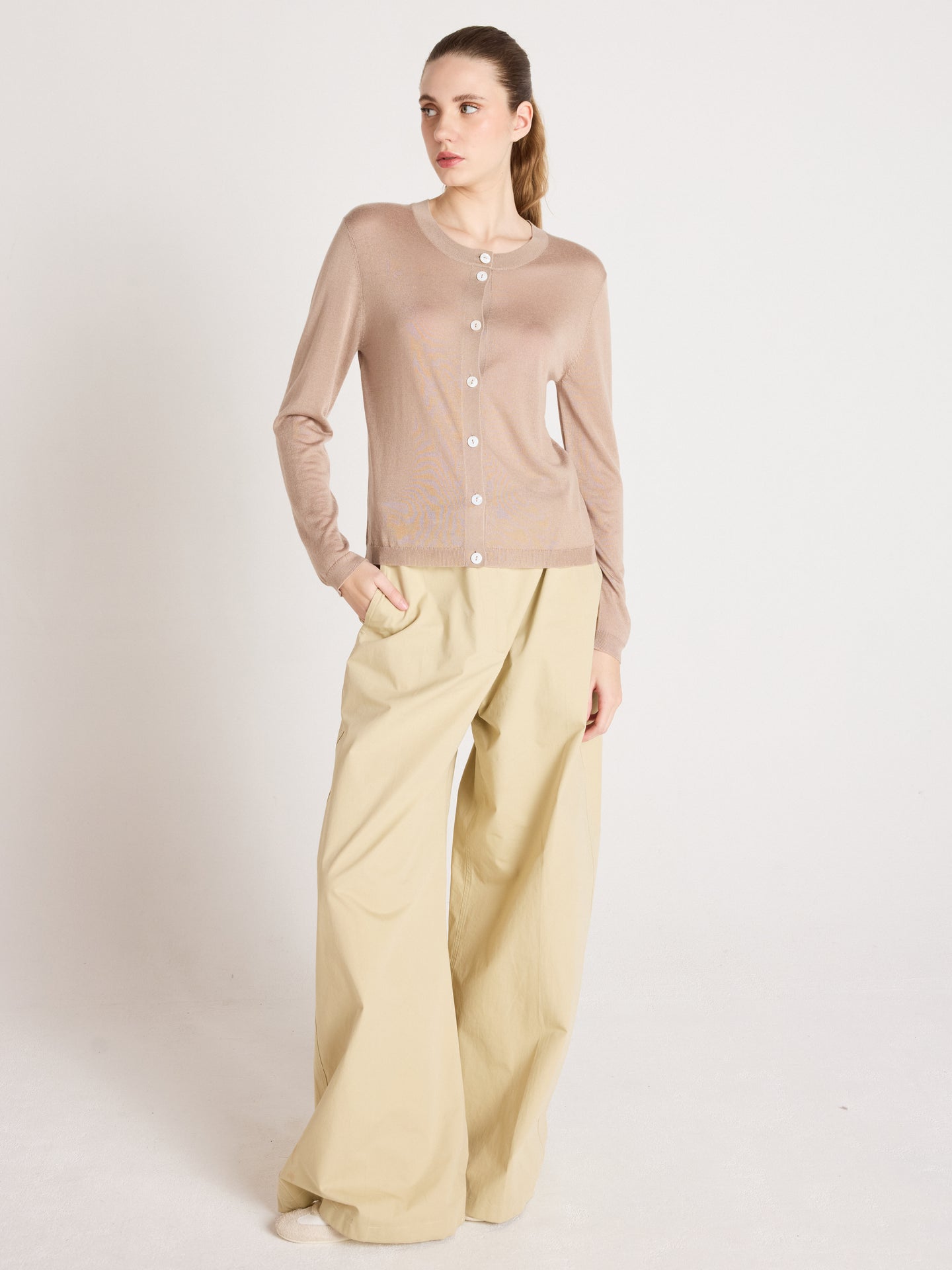 maddie - Cardigan manches longues - earth