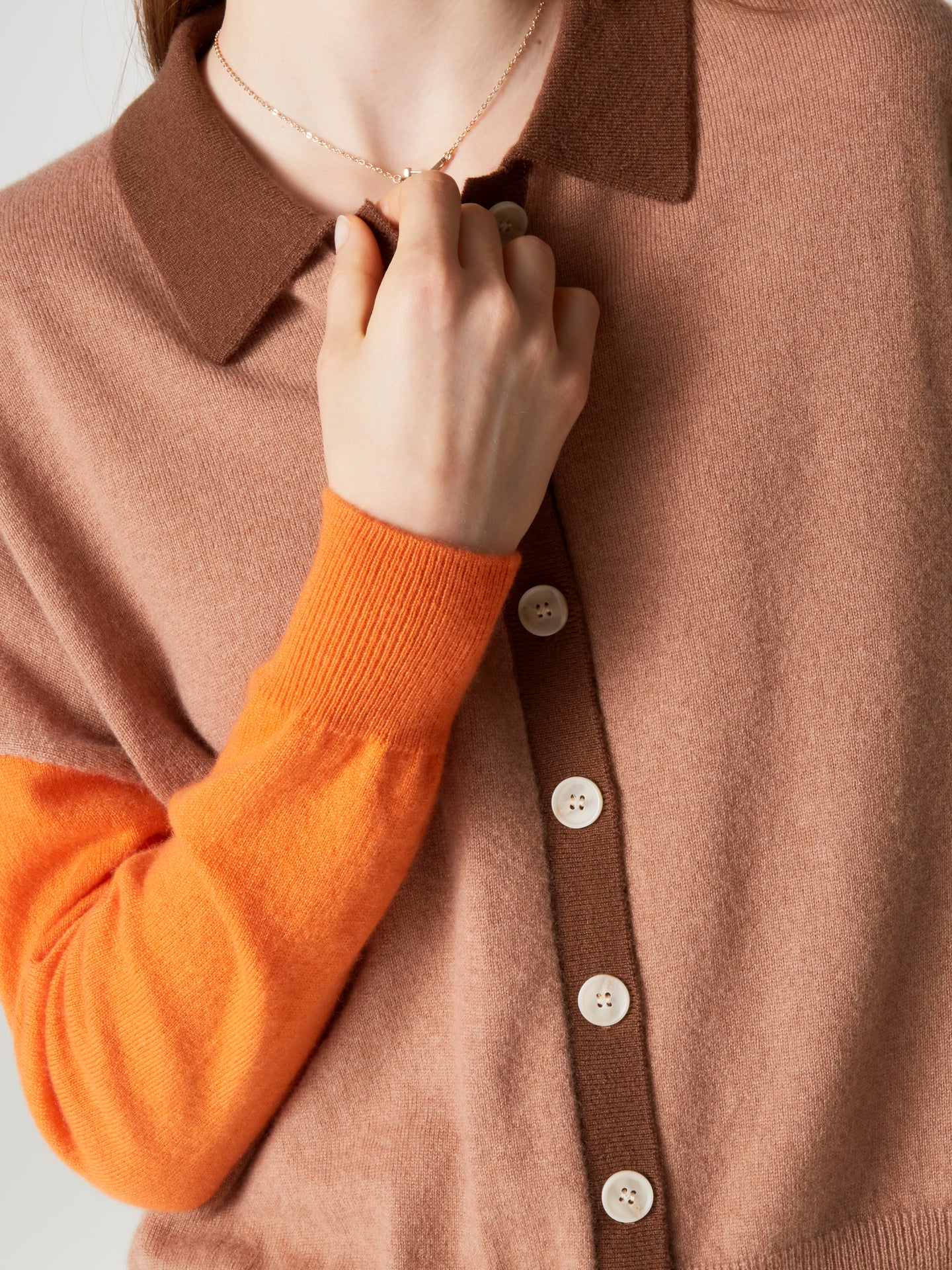 chemise majura fancy - Cachemire - light brown