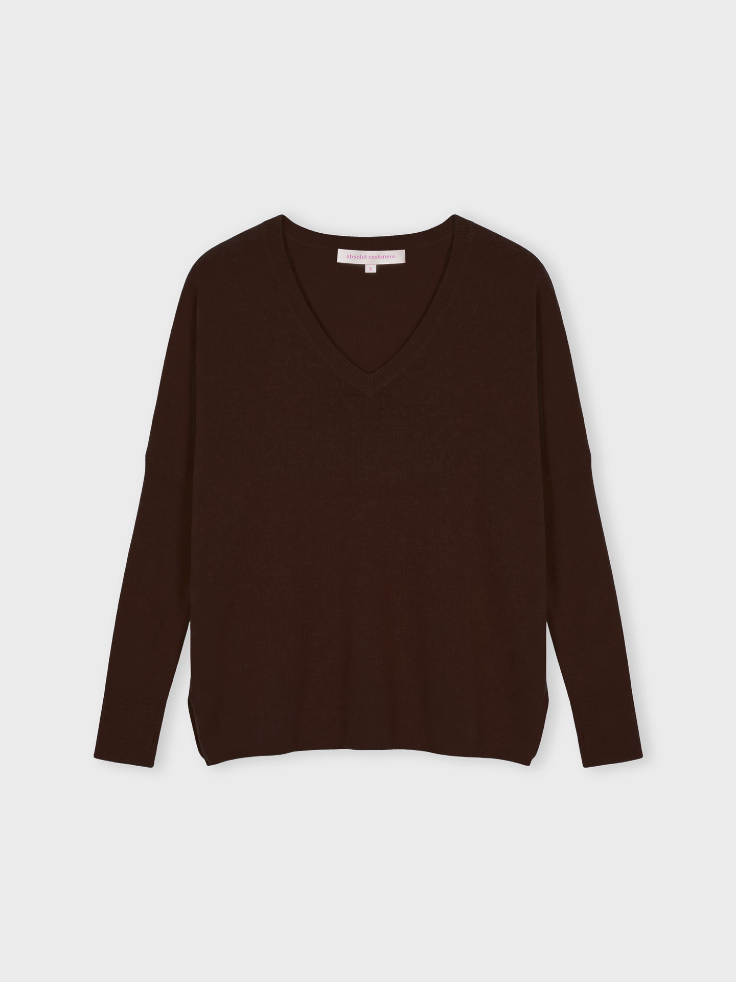 pull poncho camille - Cachemire - brownie