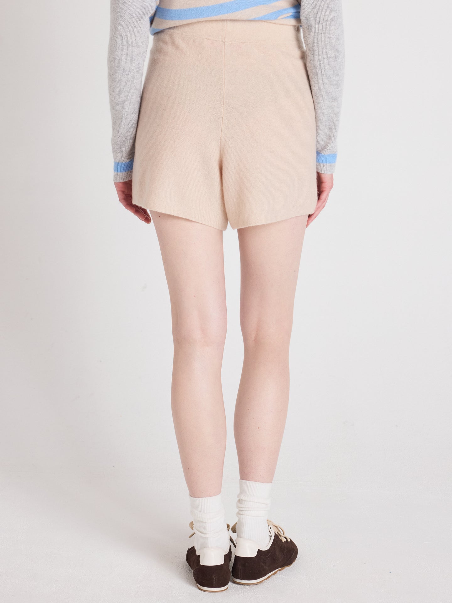 short charlotte - cachemire - shell