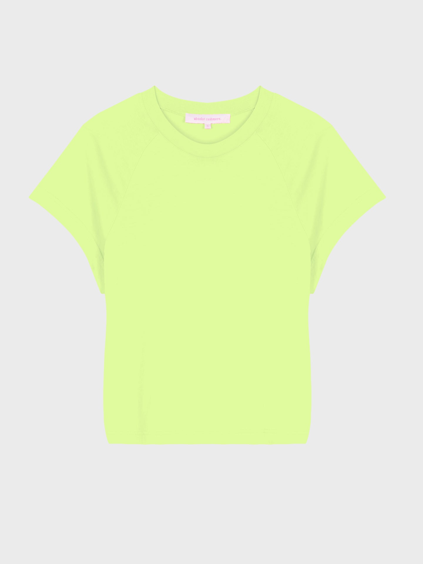 t-shirt tricia - lyocell coton - lemon neon