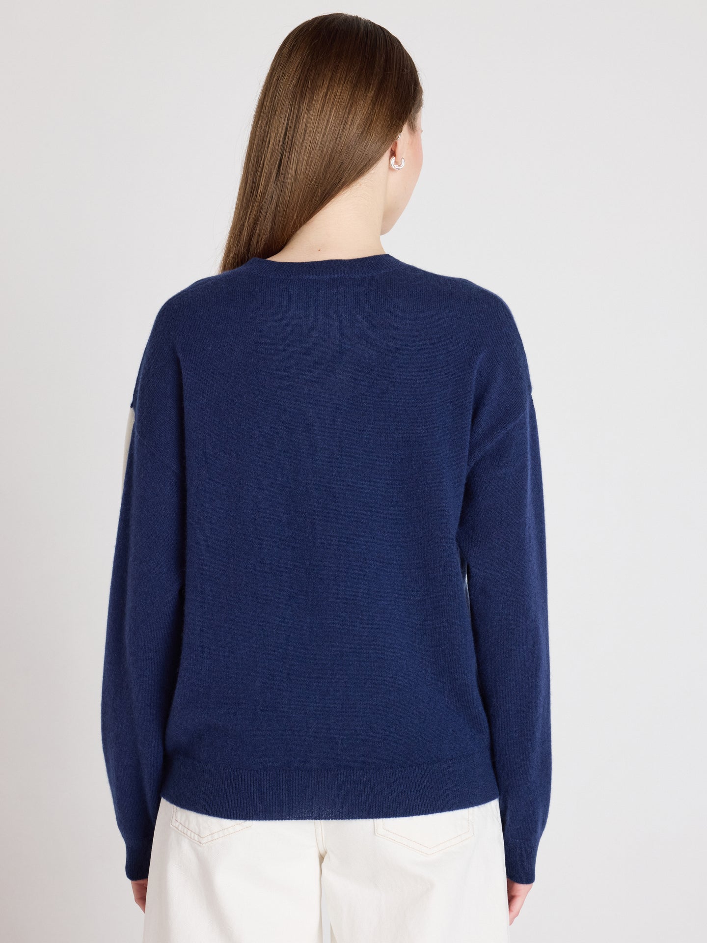 clubber - Pullover aus 100 % Kaschmir - Navy