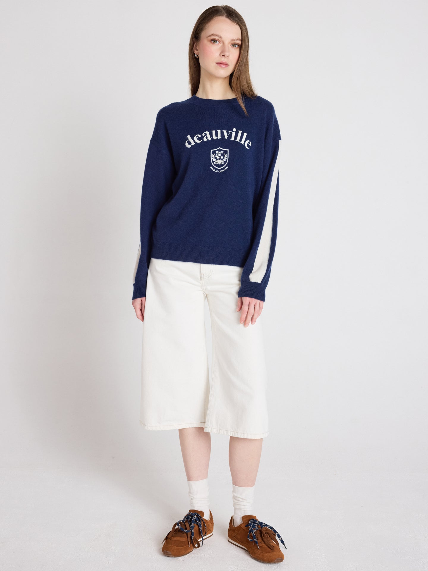 clubber - Pullover aus 100 % Kaschmir - Navy