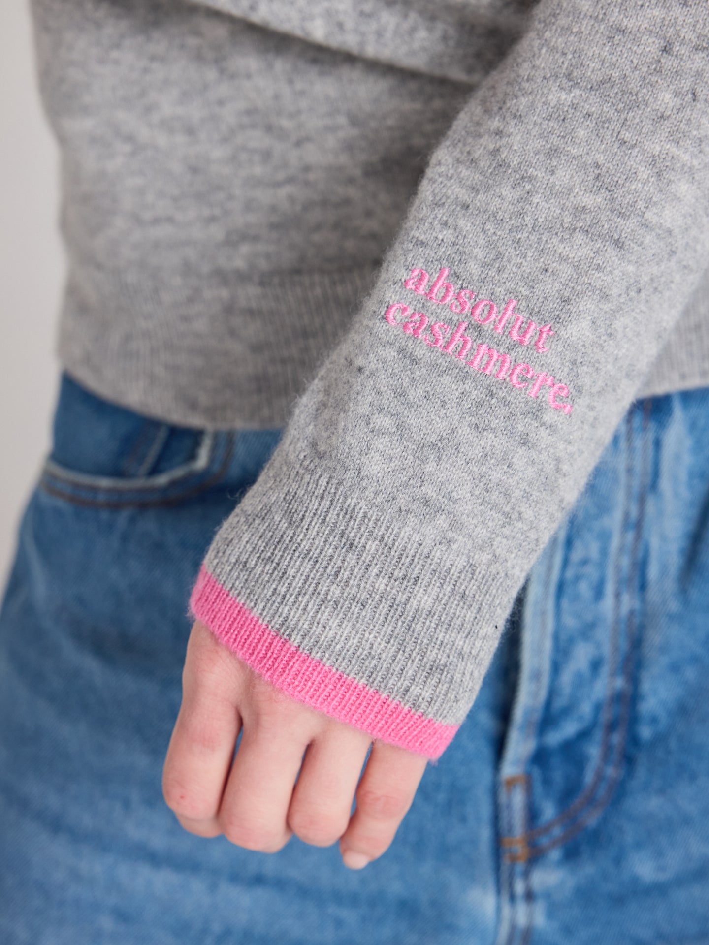 lover - Pullover aus 100 % Kaschmir - pink