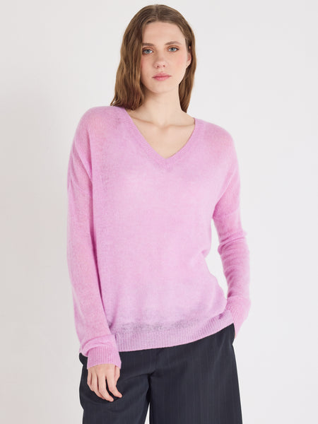 V-neck cashmere sweater | Absolut Cashmere