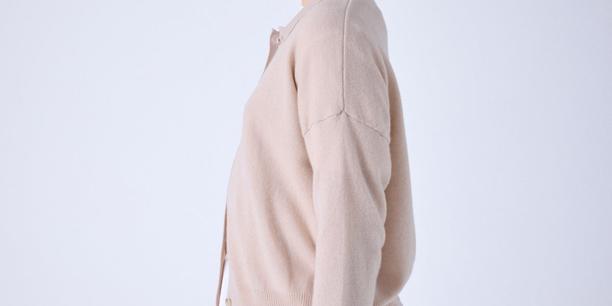 Chemise Ivoire En 100% Cachemire Véritable - Marque God’s True Cashmere - Taille S Homme