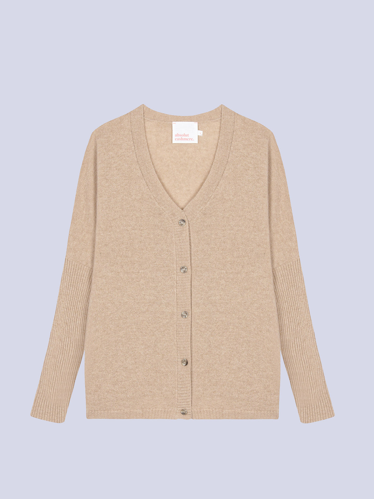 Paula - Kaschmir-Cardigan mit V-Ausschnitt - turron