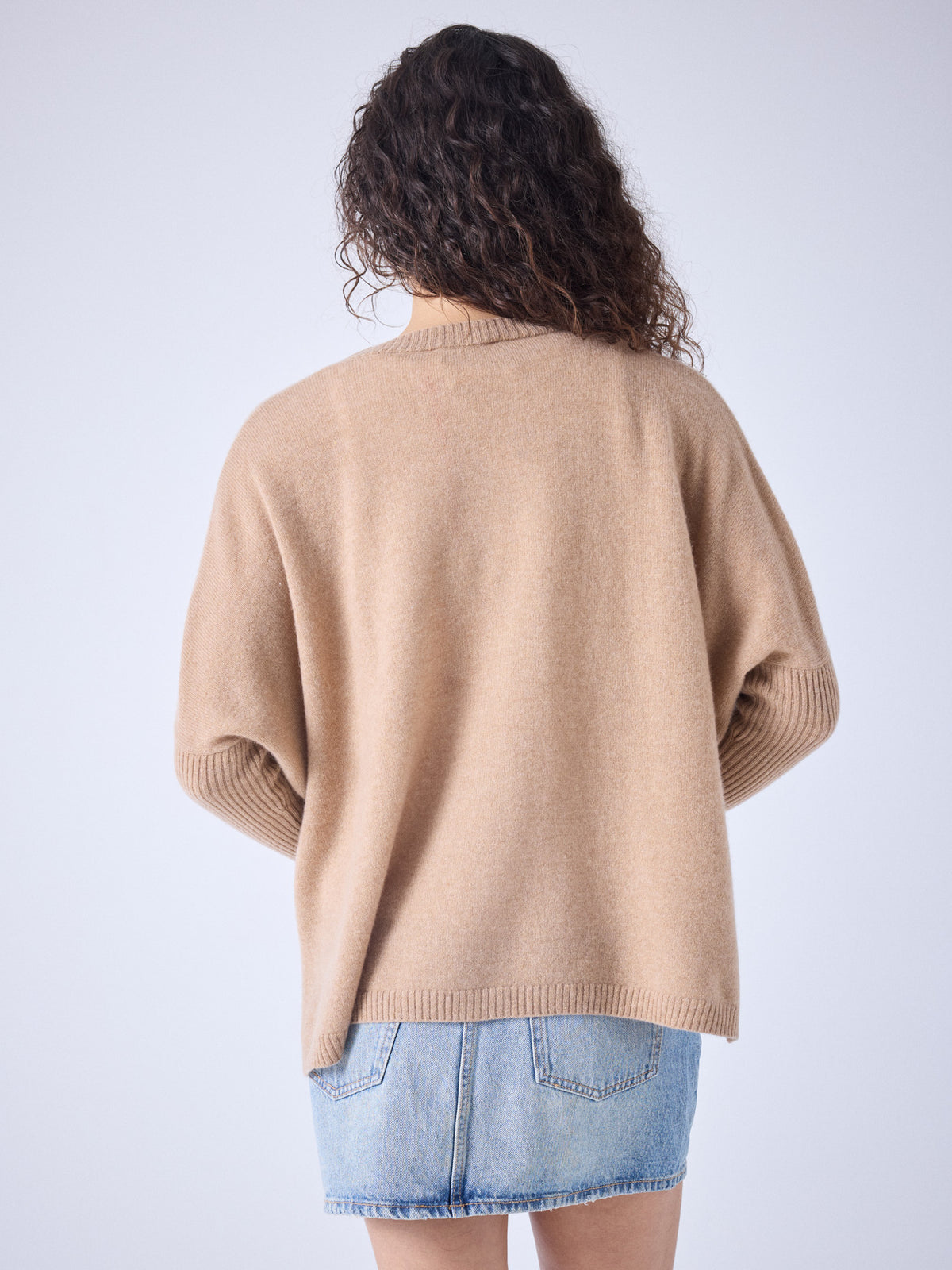 Paula - Kaschmir-Cardigan mit V-Ausschnitt - turron