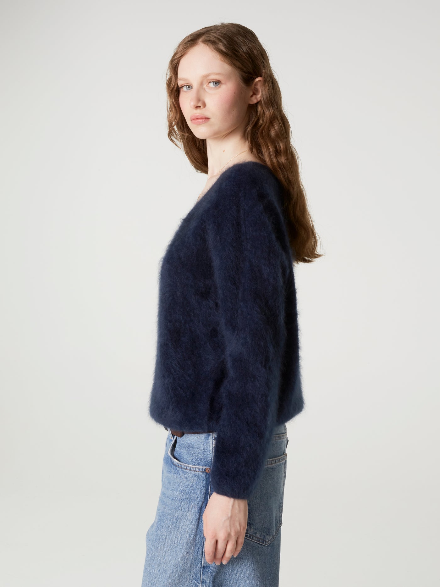 pull soeli - cachemire brossé - navy