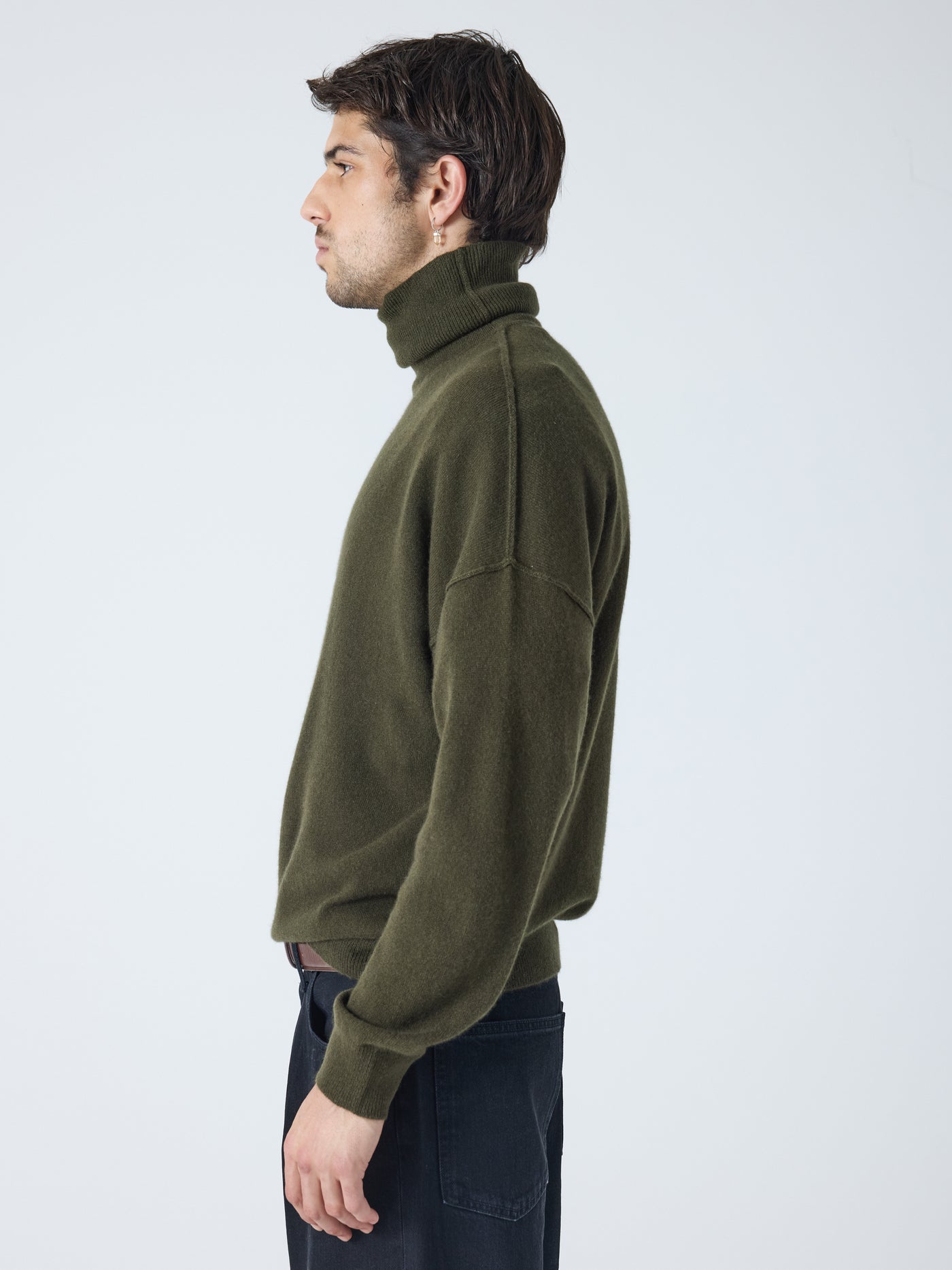 owen - Coltrui 100% kasjmier - forest