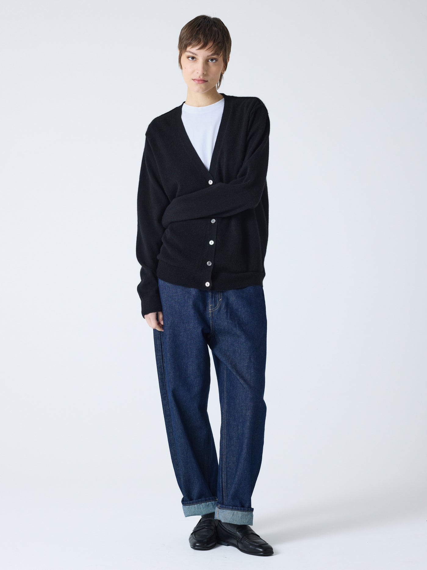 wyatt - Gilet 100% cachemire - zwart