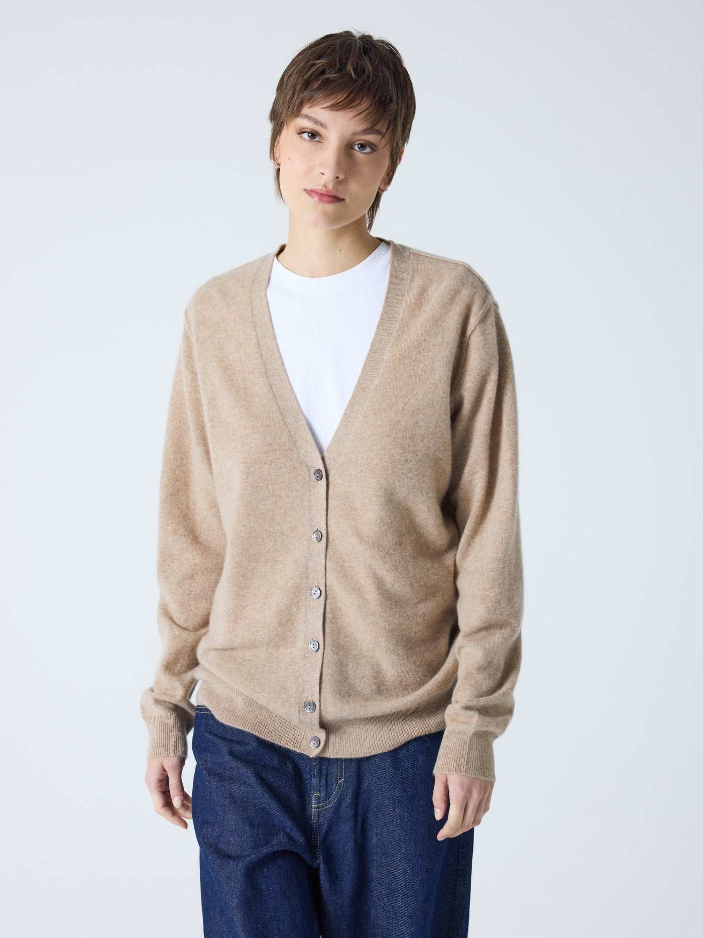 wyatt - Gilet 100% cachemire - Chestnut