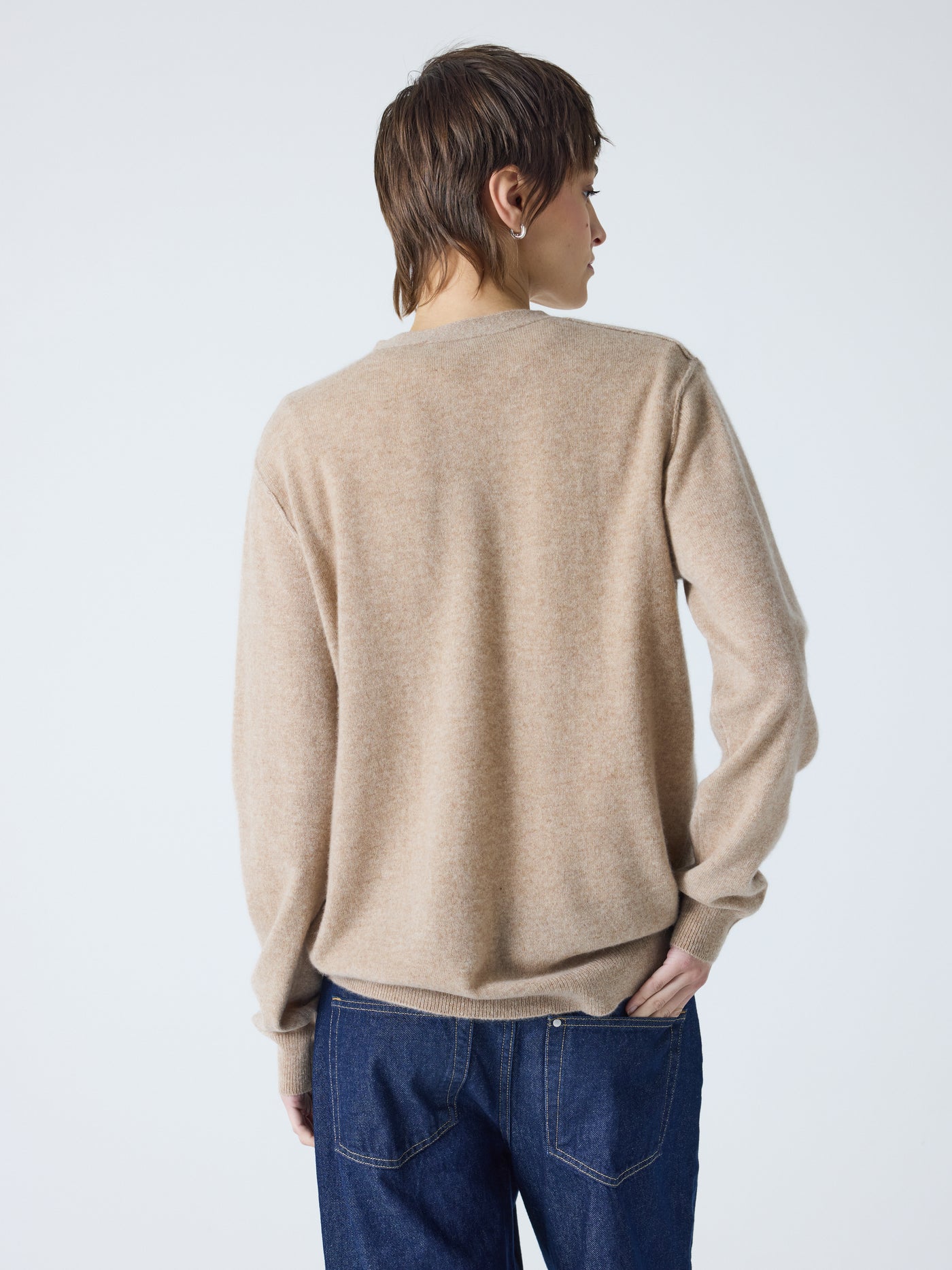 wyatt - Gilet 100% cachemire - Chestnut