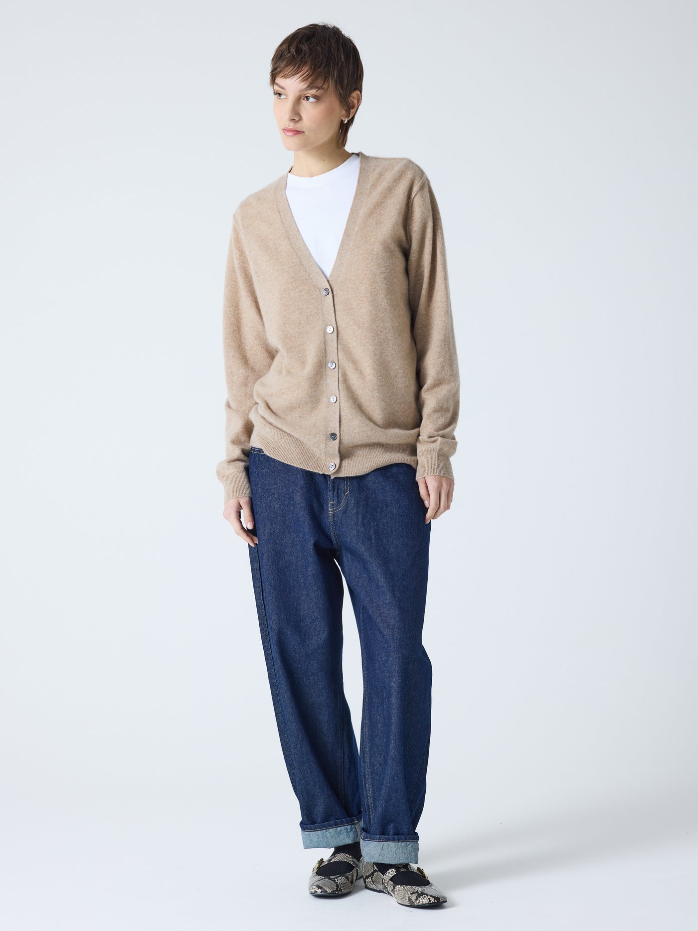 wyatt - Gilet 100% cachemire - Chestnut