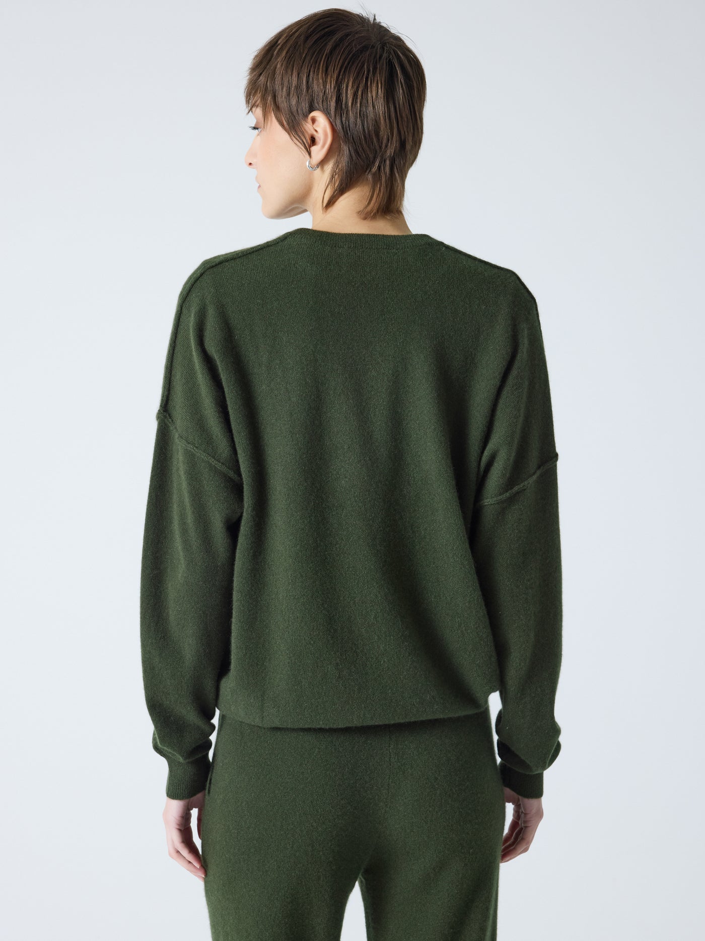 andy - Pull col rond 100% cachemire - bos