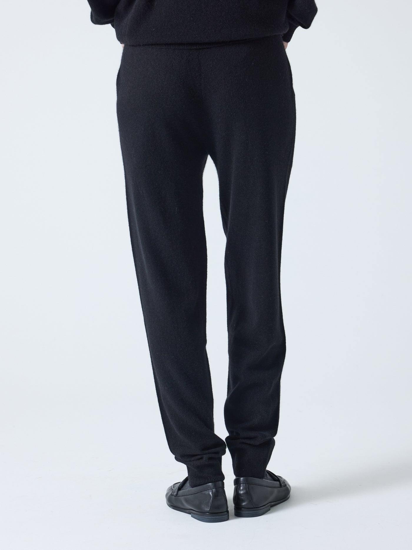 andrew - Jogging 100% cachemire - black