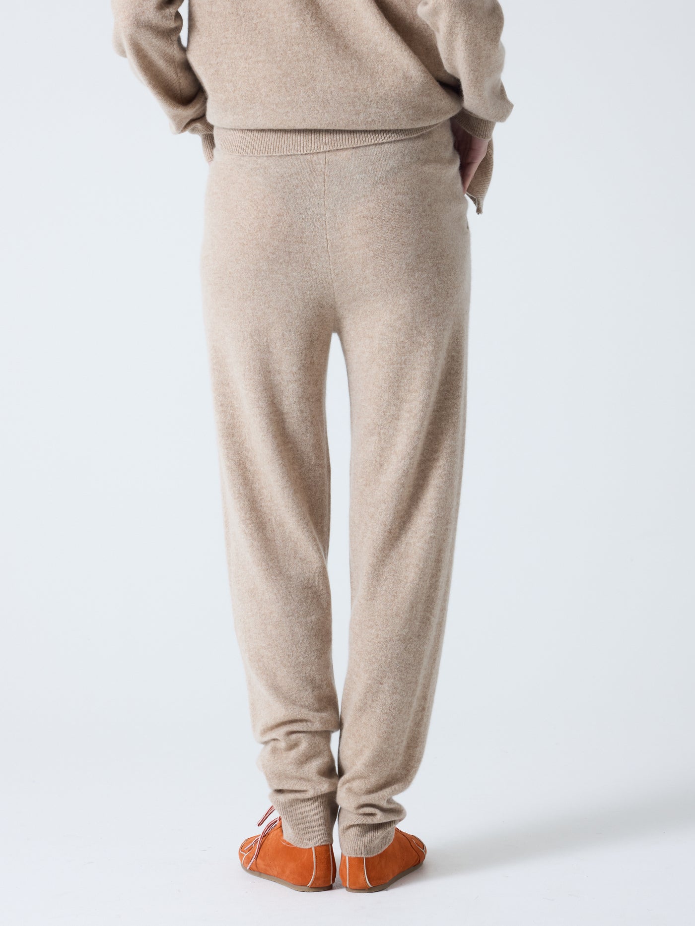 andrew - Jogging 100% cachemire - chestnut