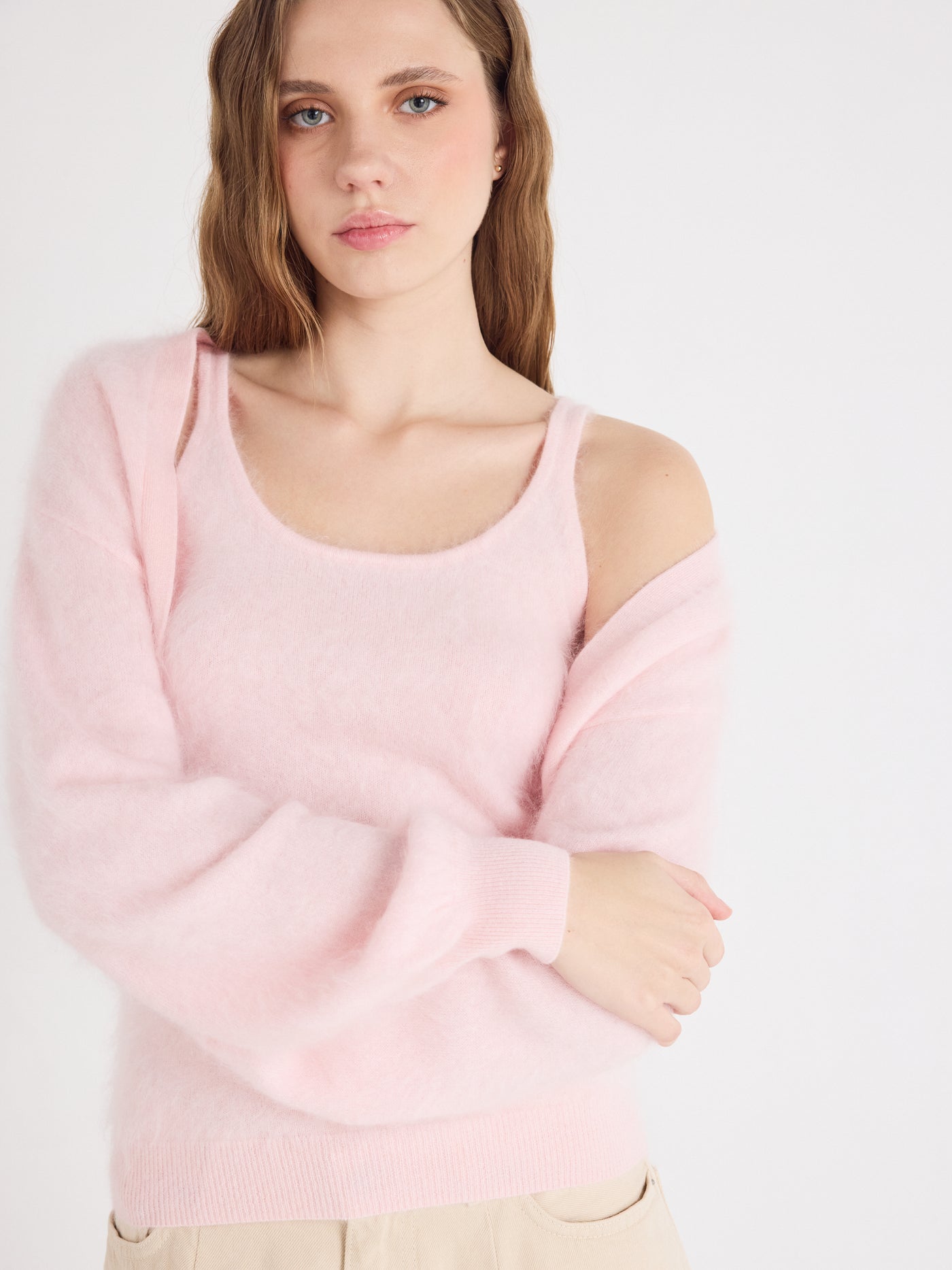 billie - Twinset 100% cashmere - ice cream