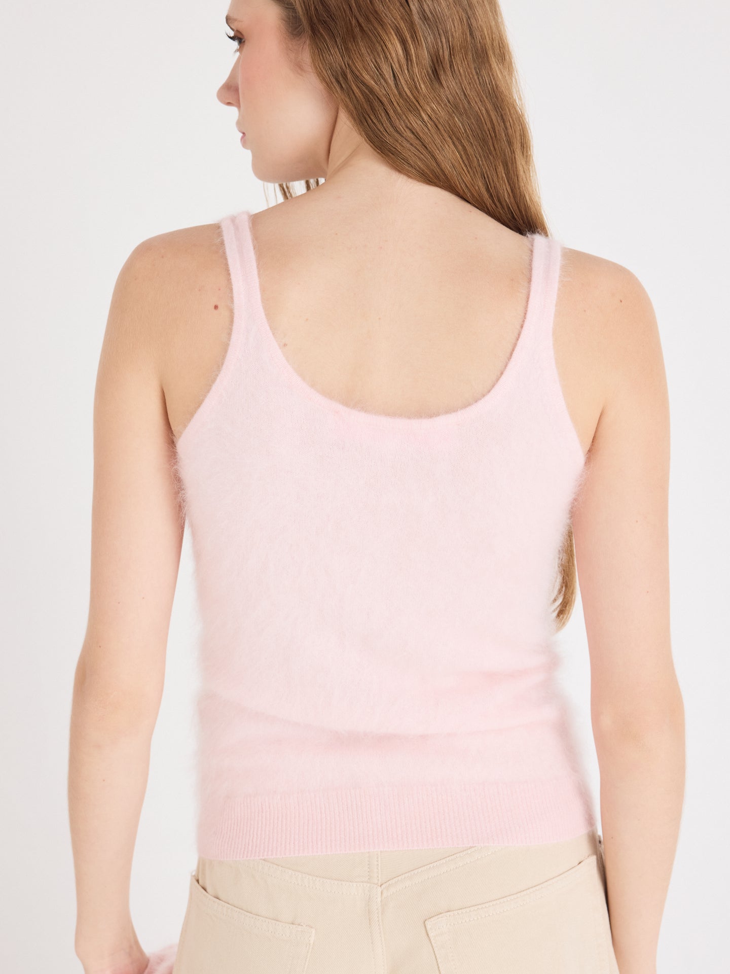 billie twinset - gebürstetem Kaschmir - ice cream