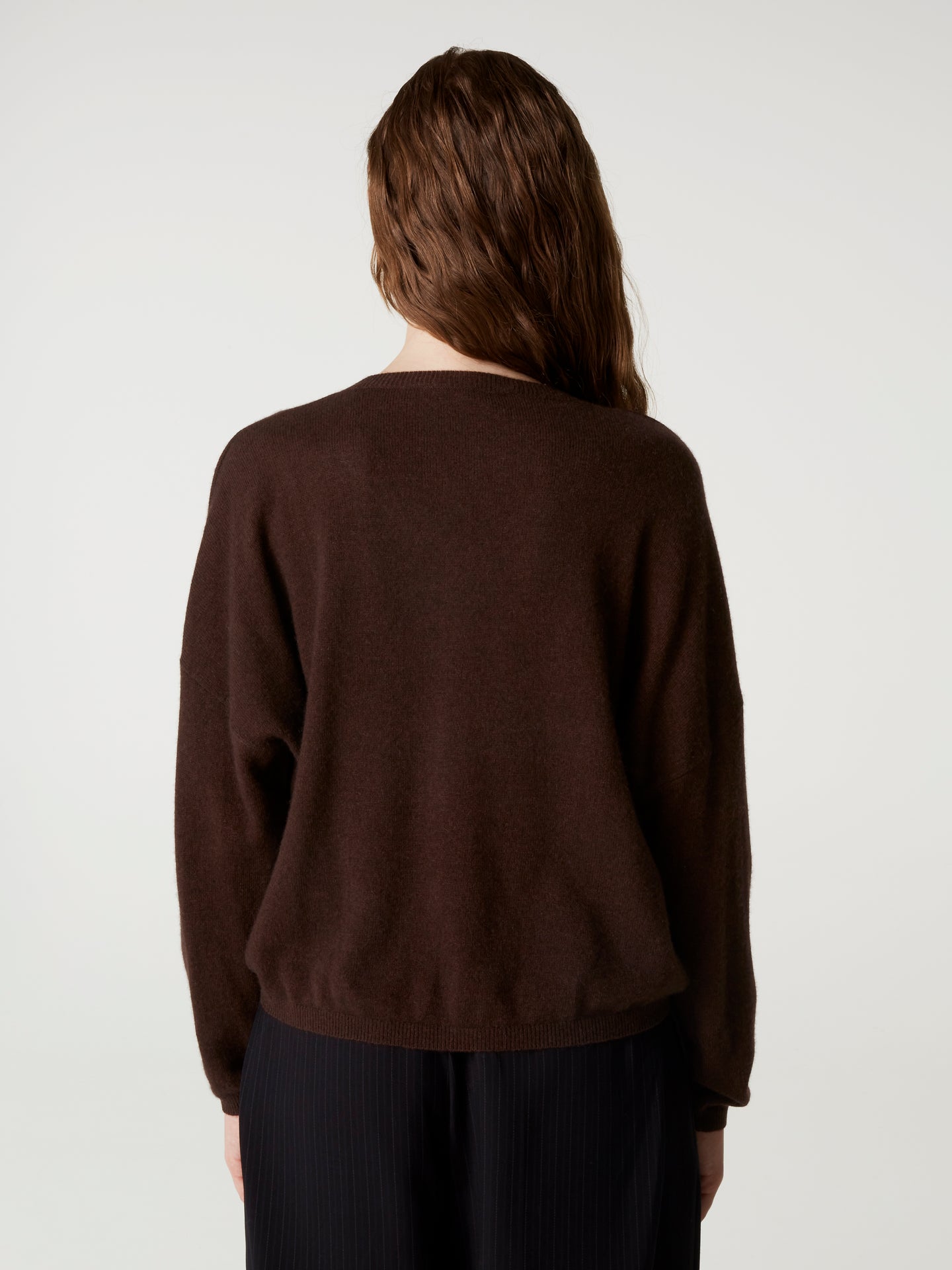 pull alicia - Cachemire - brownie