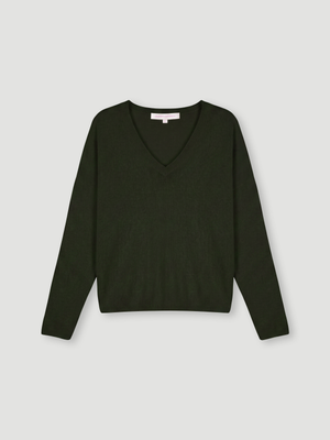 Alicia jumper - Cashmere - dark artichoke