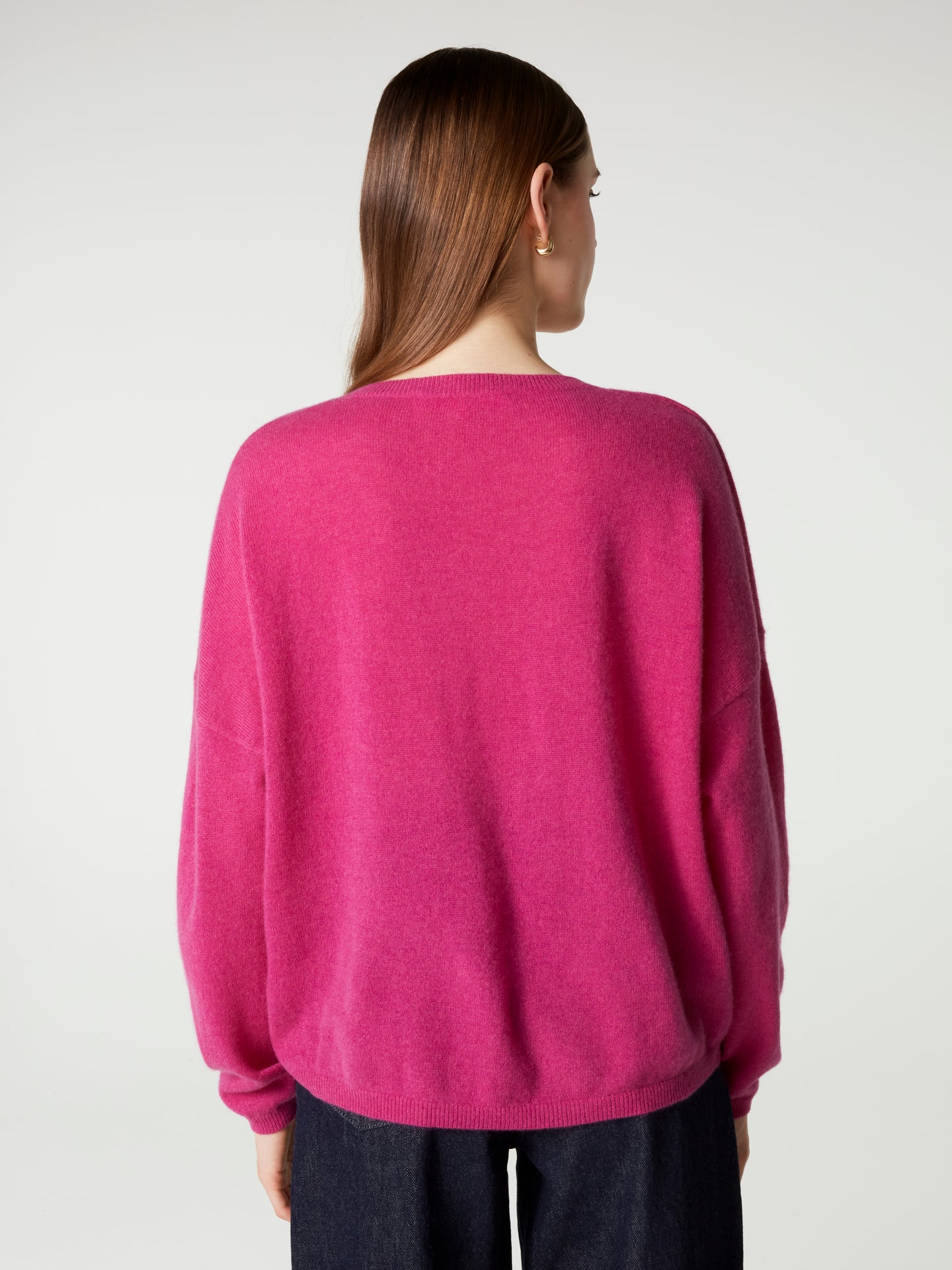 pullover alicia - Kaschmir - heather raspberry