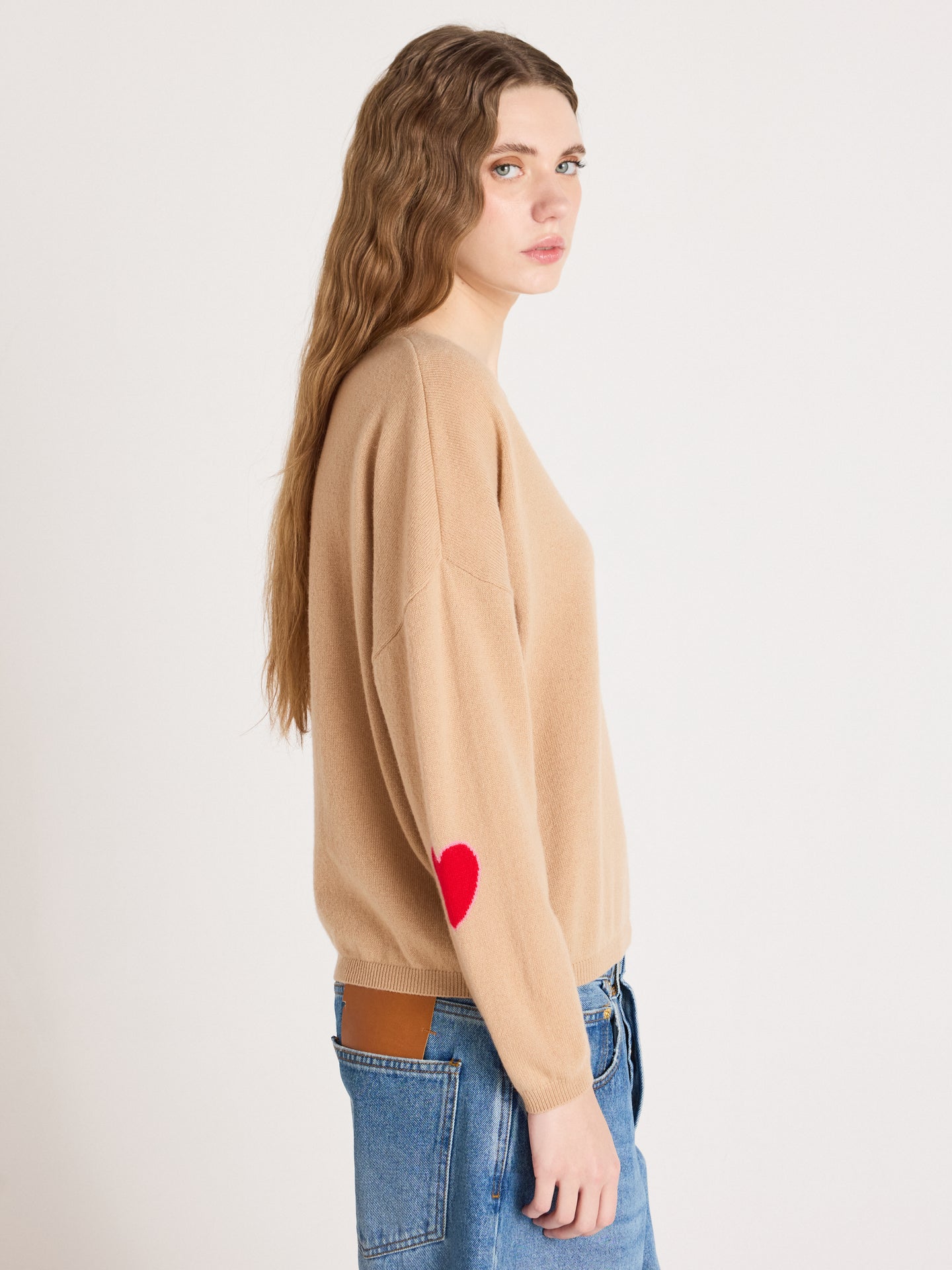 pull col v kennedy - cachemire - shell