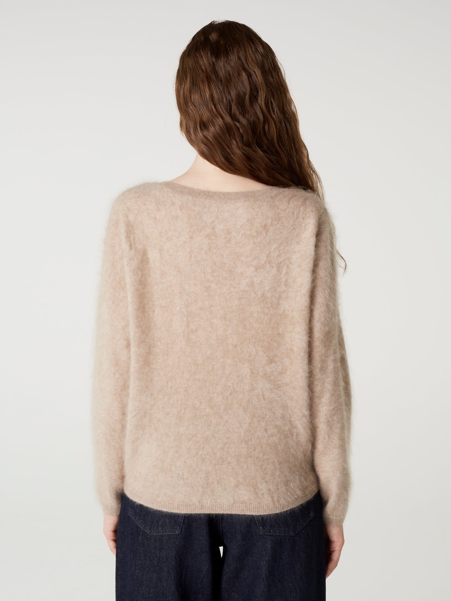 pull soeli - Cachemire brossé - chestnut