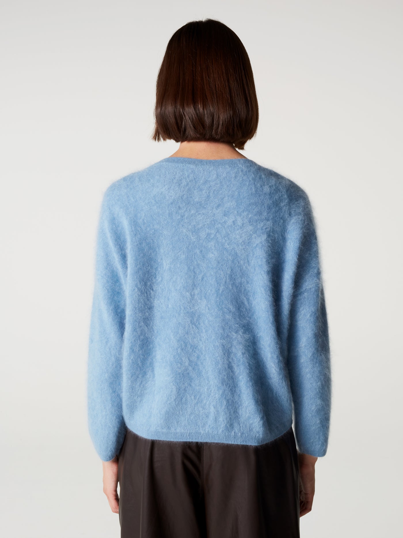 pull soeli - Cachemire brossé - sky blue
